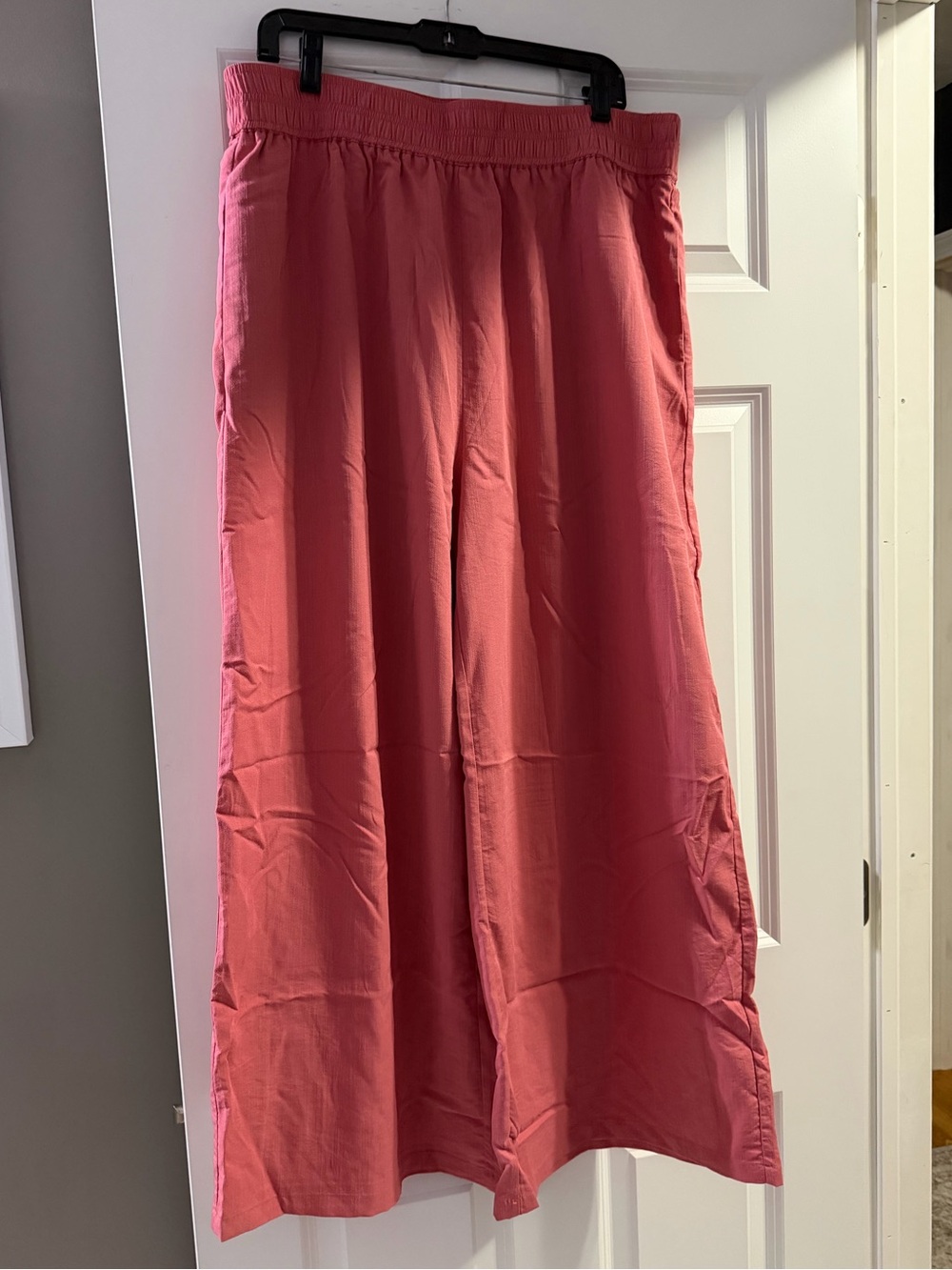 Women's Wide-Leg Palazzo Pants in Dusty Rose - NWT! - Picture 3 of 11
